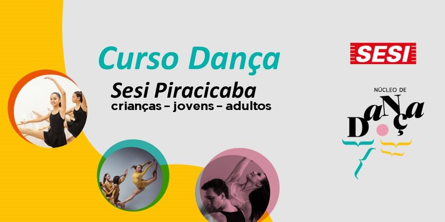 Núcleo de Dança no SESI Piracicaba