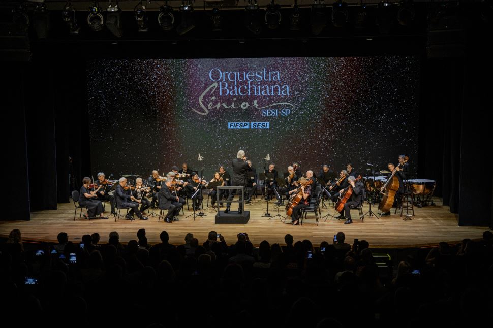 Orquestra Bachiana Sênior SESI-SP se apresenta gratuitamente no Teatro do SESI Piracicaba 