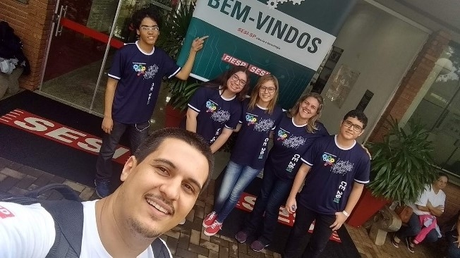 Equipe SESI FOX HEAD conquista prêmio em etapa regional da Olimpíada Brasileira de Robótica