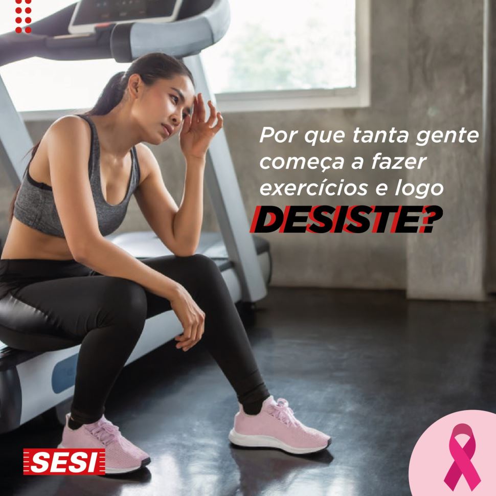 Por que tanta gente começa a fazer exercícios e logo desiste?