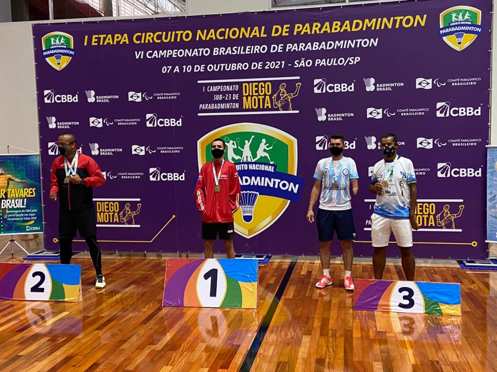 Yuki Rodrigues, do Sesi Prudente, conquista o ouro no Brasileiro de Parabadminton
