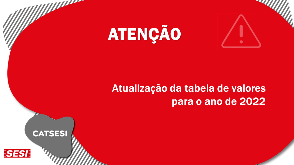 Atualização dos valores dos planos para 2022