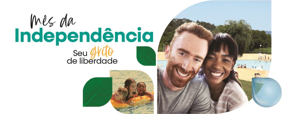 O seu grito de liberdade aqui no Hotel Sesi Epitácio