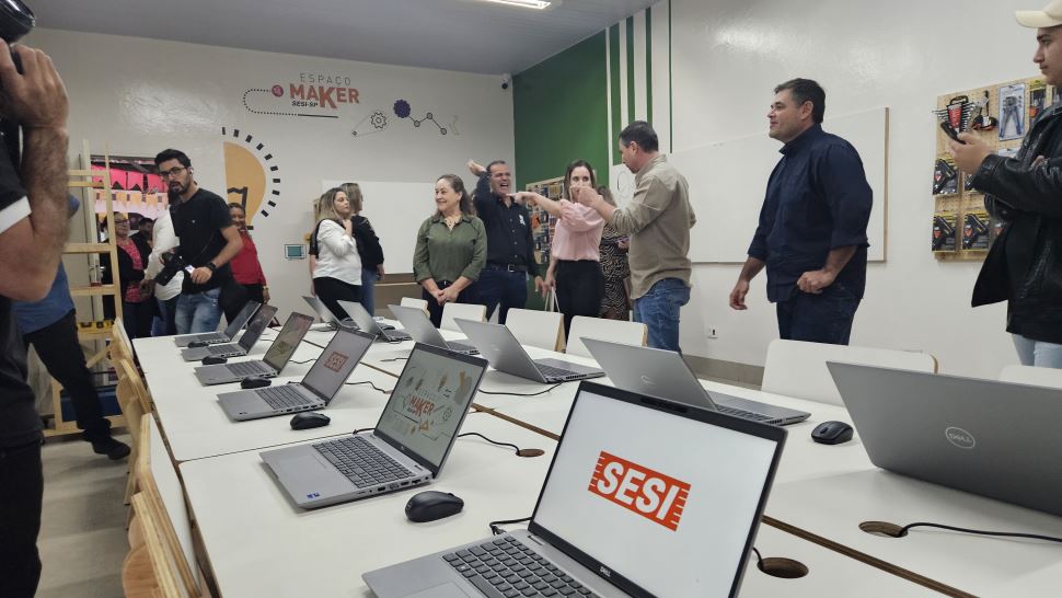 Sesi-SP e Fiesp entregam Espaço Maker em Mirante do Paranapanema, cidade vencedora do Prêmio PAR 2023