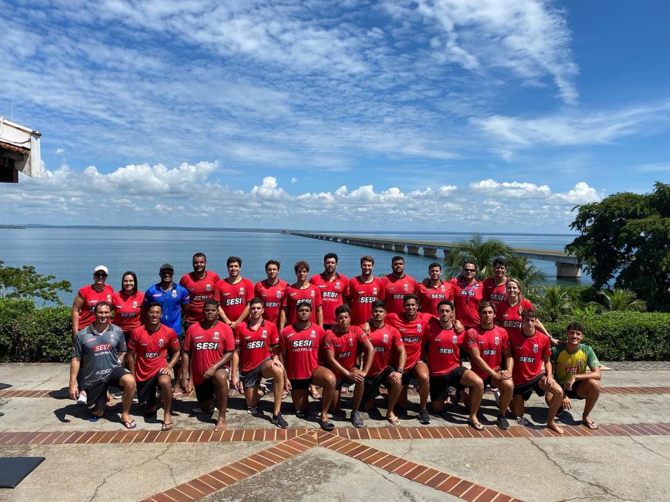 Equipes de polo aquático do SESI-SP realizam pré-temporada no Hotel SESI Epitácio 