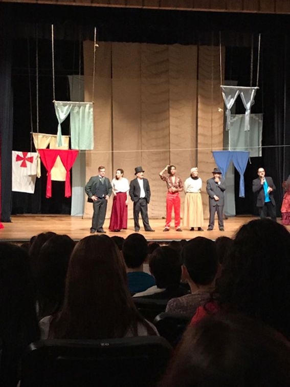 Estudantes do CE 284 assistem peça teatral da obra “O Cortiço”, de Aluísio Azevedo no Centro Cultural Matarazzo