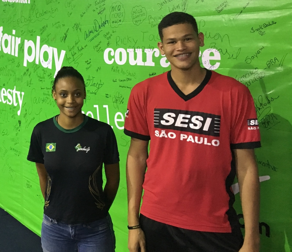 Atleta do SESI Presidente Prudente participa de campeonato internacional de badminton