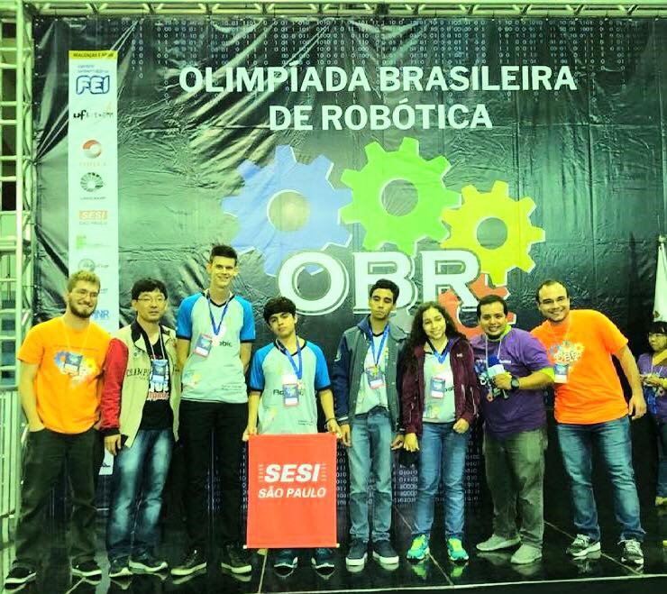 Equipe de robótica do SESI-SP de Presidente Prudente avança na Olimpíada Brasileira de Robótica