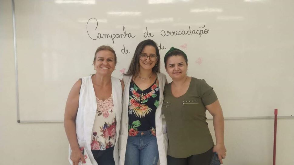 Alunas da escola SESI de Presidente Prudente participam de campanha de doação de cabelos