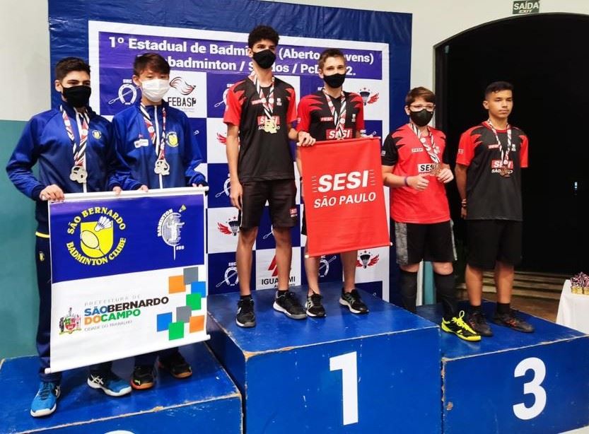 Badminton do Sesi Prudente participa da primeira etapa do Estadual