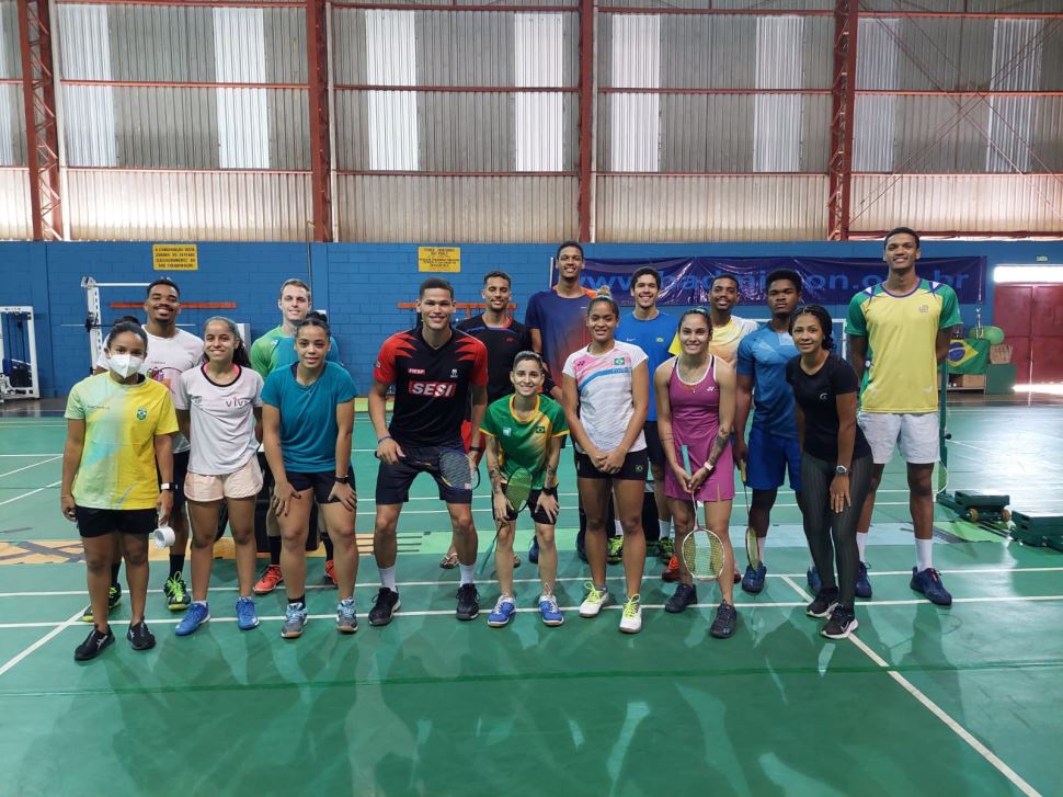 Atleta de Badminton do Sesi Prudente realiza semana de treinos com a seleção brasileira