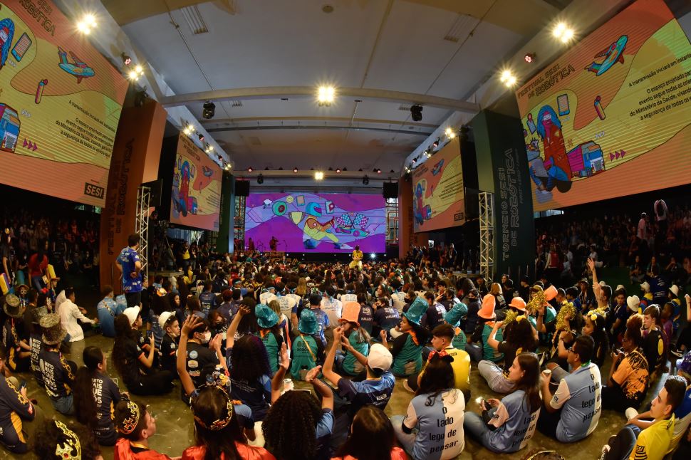 Equipes da região definem ida ao Festival Sesi de Robótica: inesquecível