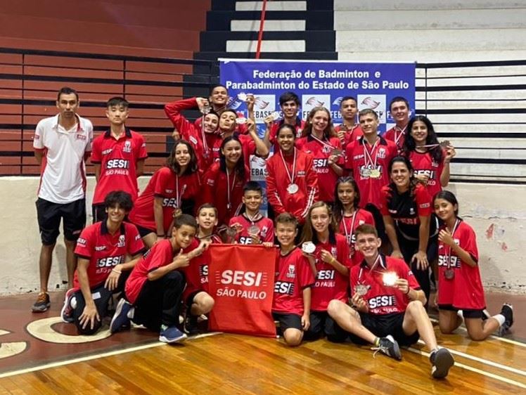 Na última etapa estadual do calendário, Badminton do Sesi Prudente fecha o ano com resultado expressivo