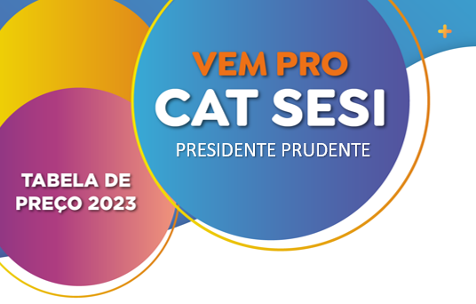 Novos valores para 2023 - CAT Sesi