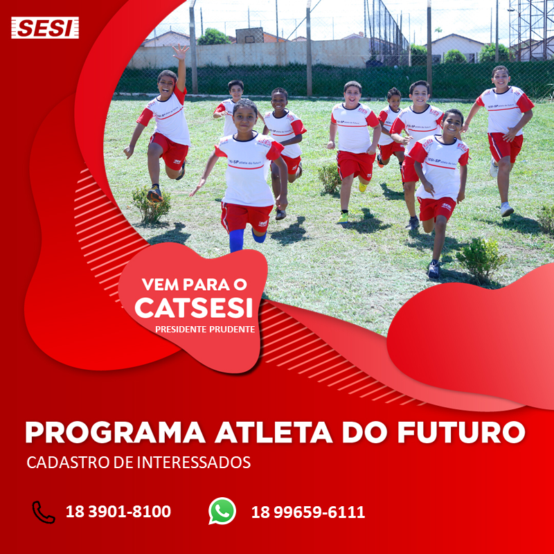 Cadastro de interessados - Programa Atleta do Futuro 2023