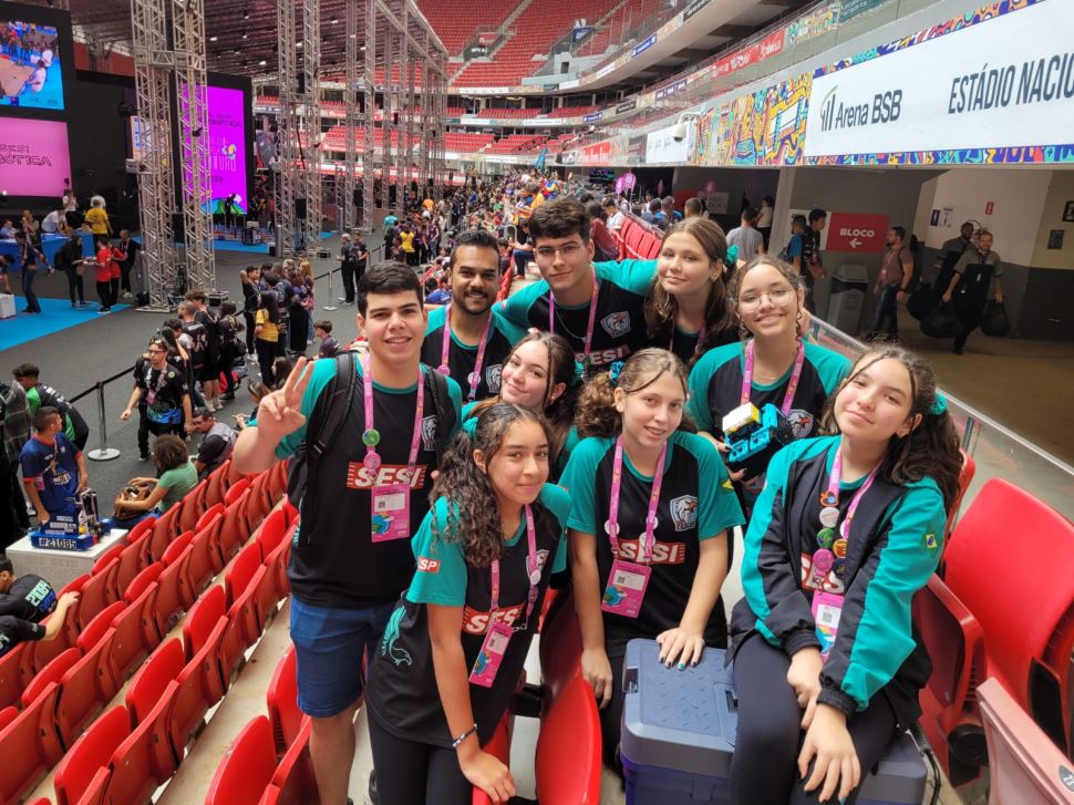 Equipe de robótica da Escola Sesi de Osvaldo Cruz conquista vaga para mundial na Austrália
