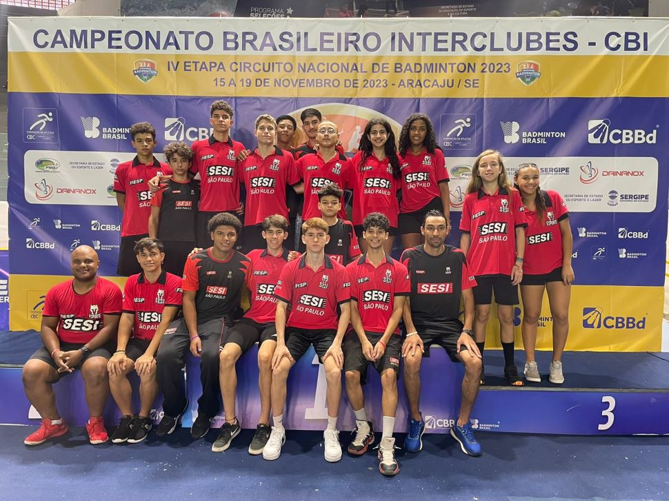 Badminton do Sesi Prudente conquista 6 medalhas na 4ª Etapa Nacional; Parapan tem estreias