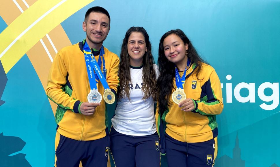 Badminton do Sesi-SP conquista medalhas de ouro e prata no Parapan de Santiago