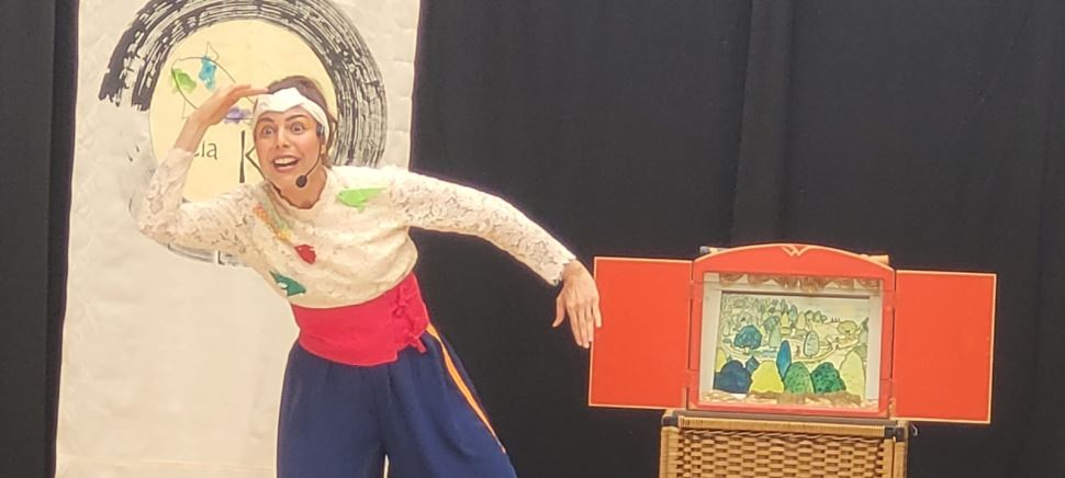 Escola Sesi de Osvaldo Cruz recebe a contação de histórias “O Kamishibai vai Começar!”