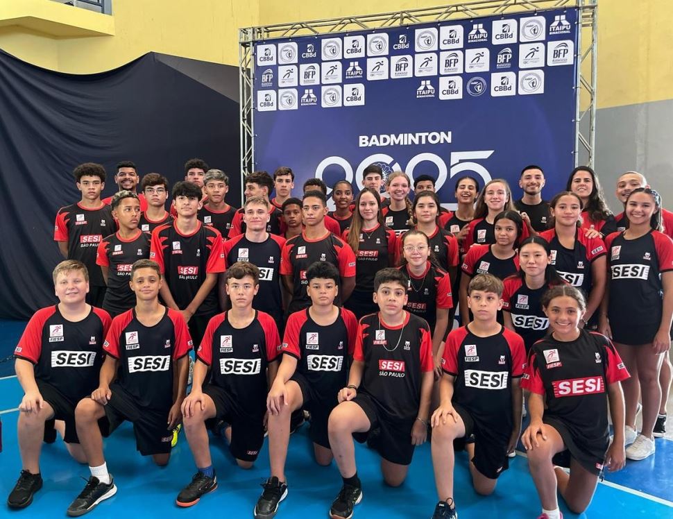 Equipe de Badminton do SESI-SP, com atletas de Presidente Prudente e Rio Preto, disputa a 1ª etapa do Nacional 