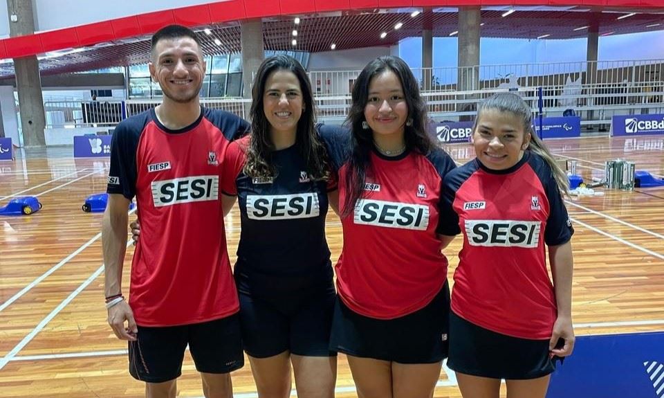 Técnica e atletas do Sesi Prudente são convocados para Internacional de Parabadminton na Espanha
