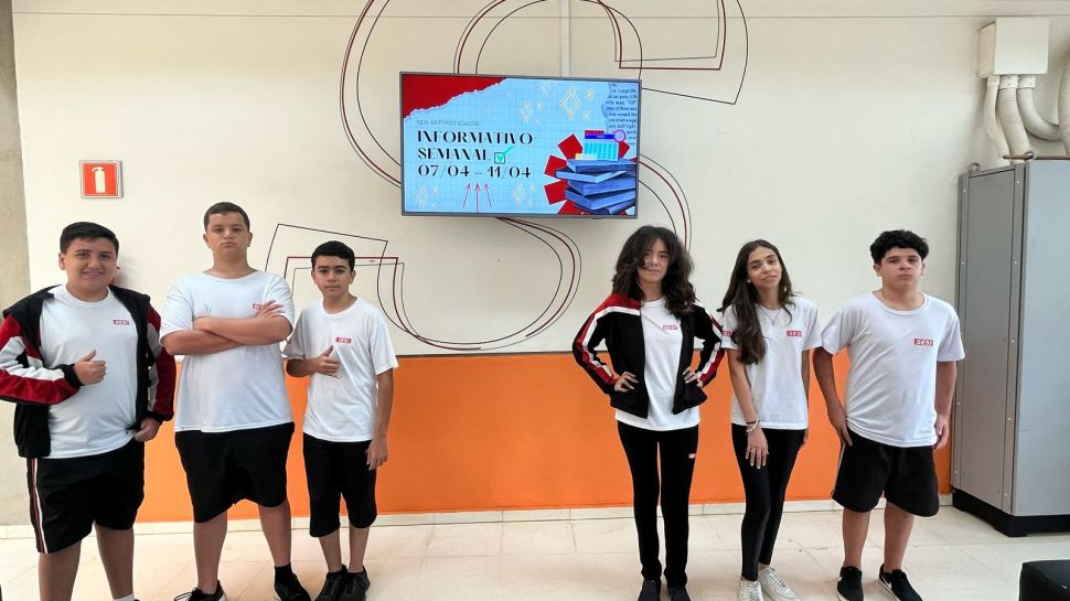 Alunos do SESI Vila Real assumem protagonismo na comunicação escolar com o programa SESI Influencers  