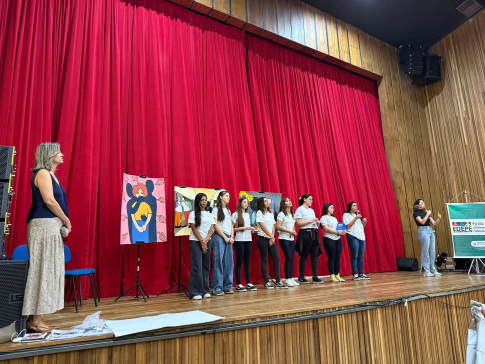 Em ação conjunta pela cultura de paz promovida pela Defensoria Pública, Sesi Prudente marca presença com atividades realizadas pelos alunos 