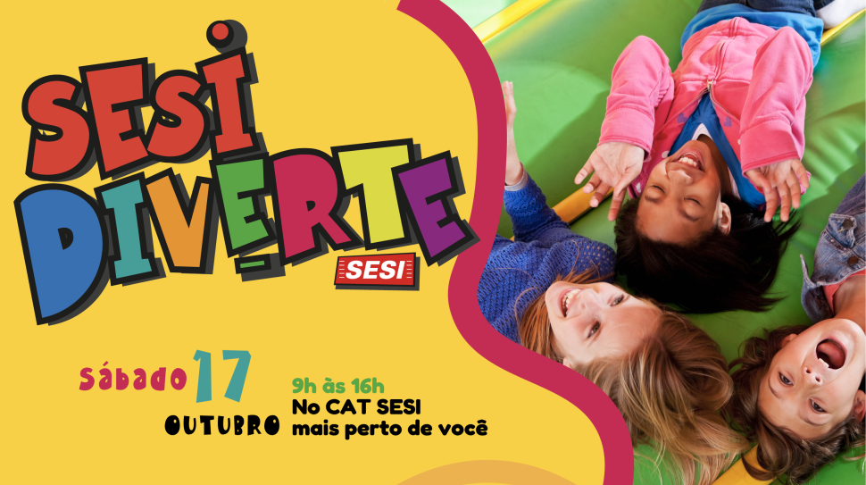 SESI Diverte proporciona dia de lazer, cultura, esporte e recreação para toda a família no CAT SESI de Presidente Prudente