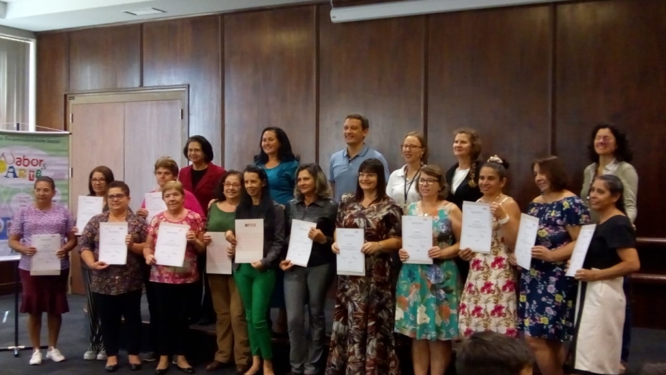 O projeto Sabor & Arte formou sua 4ª turma na empresa Flex, em Jaguariúna