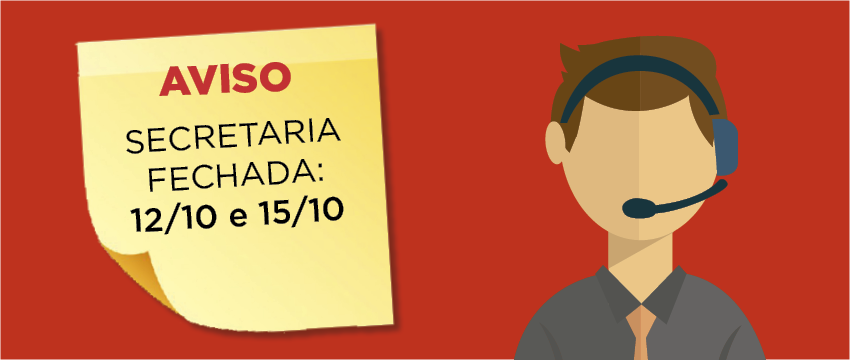 Atendimento da Secretaria Única durante os feriados de outubro/2018