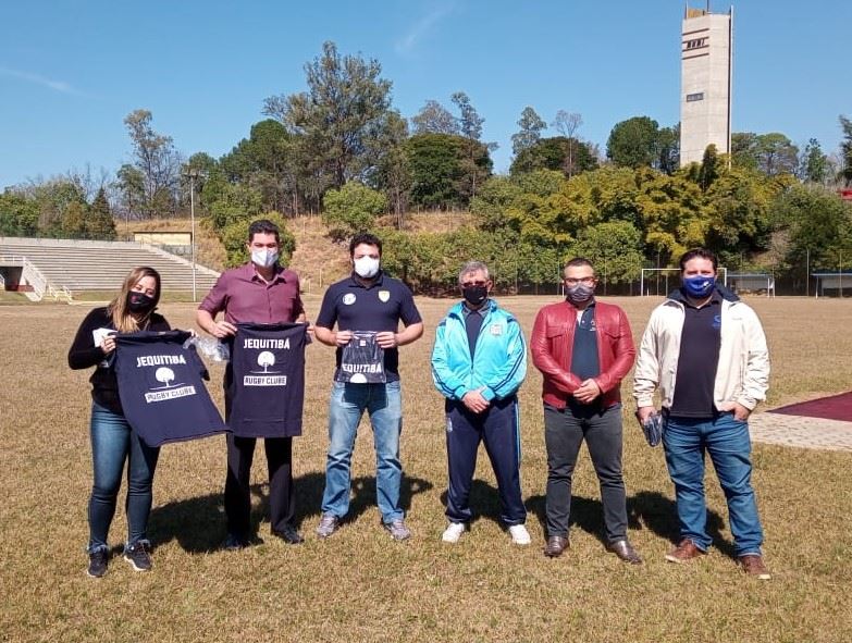 Confederação Brasileira de Rugby (CBRu) visita Sesi Santos Dumont