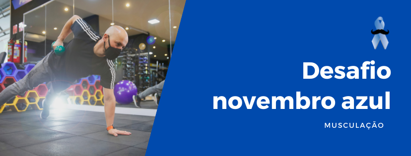 Desafio Novembro Azul na Academia do Sesi Amoreiras