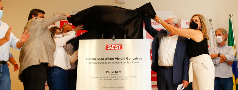 Walter Vicioni Gonçalves é o patrono da Escola Sesi de Valinhos 