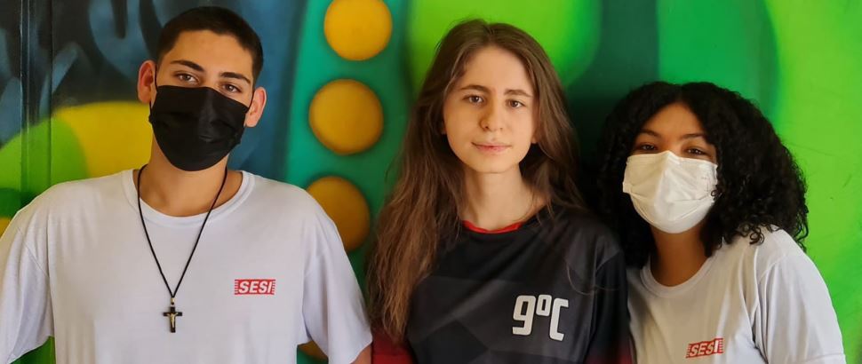 Sesi Valinhos tem três semifinalistas do projeto EPTV na Escola 