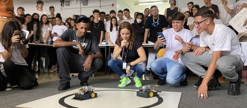 Alunos do Sesi Campinas Amoreiras realizam 1º Campeonato de Robôs Sumôs