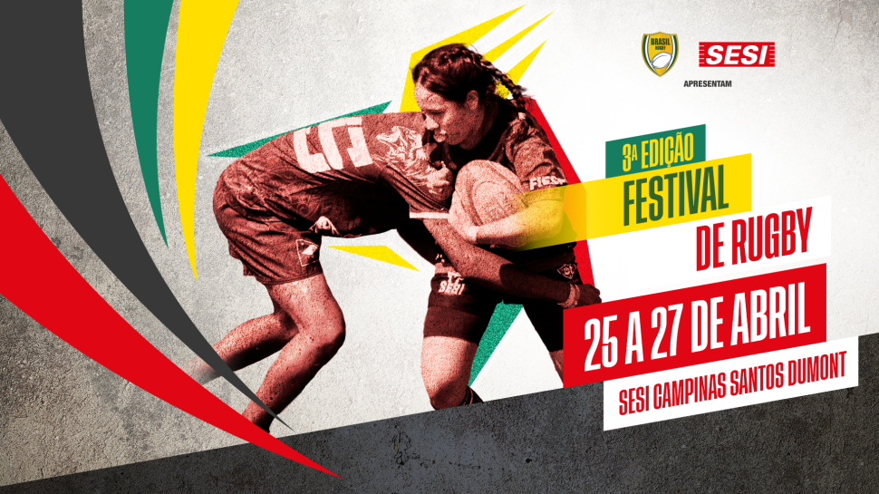 SESI Campinas Santos Dumont recebe 3º FESTIVAL DE RUGBY SESI/CBRU 2024