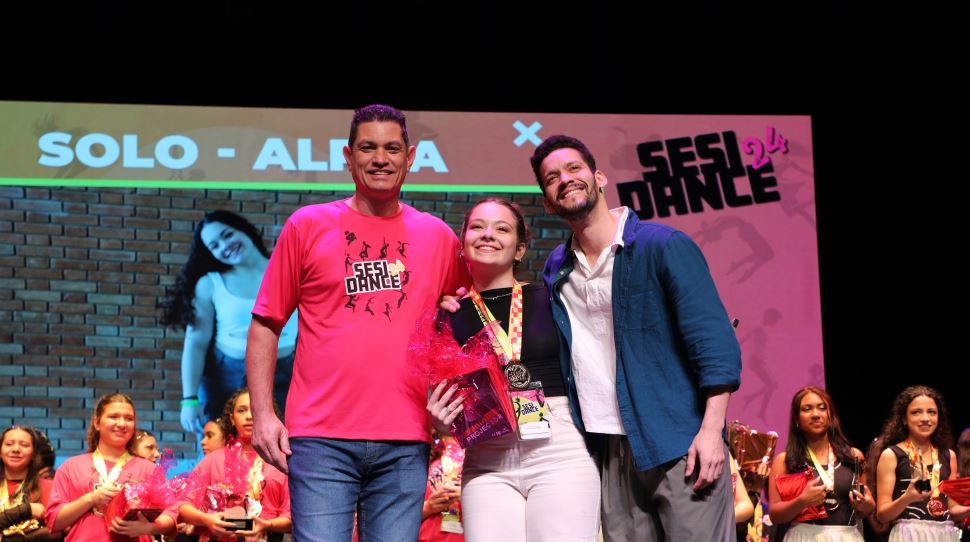 Aluna de Sesi Valinhos é ganhadora do 1º lugar da categoria Alpha Solo no SESI DANCE 2024