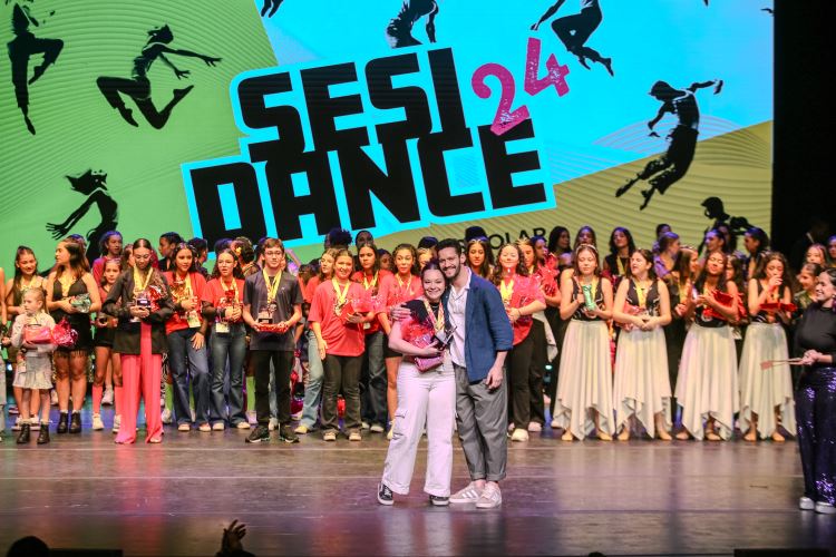 Campinas-SP, 20 de agosto de 2024. Em sua 2ª edição, o Festival Estudantil de Dança do Sesi-SP reafirma o compromisso social dando espaço aos novos talentos participantes. Foto: Everton Amaro / Fiesp