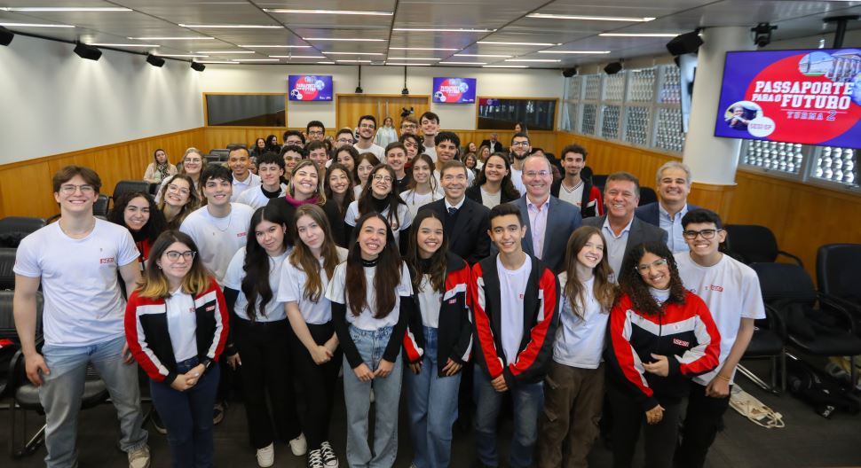 Com 3 alunos selecionados na regional de Campinas, Sesi-SP inicia a 2ª turma do programa Passaporte para o Futuro 2025