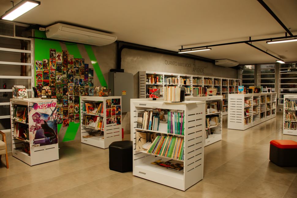 Conheça a Biblioteca do Centro Cultural Sesi Campinas!