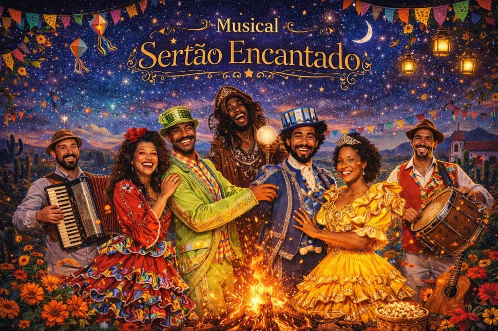 Espetáculo “Sertão Encantado” chega ao Centro Cultural Sesi Campinas