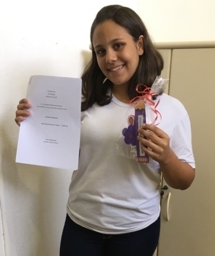 Aluna é premiada na XV Olimpíada Regional de Química