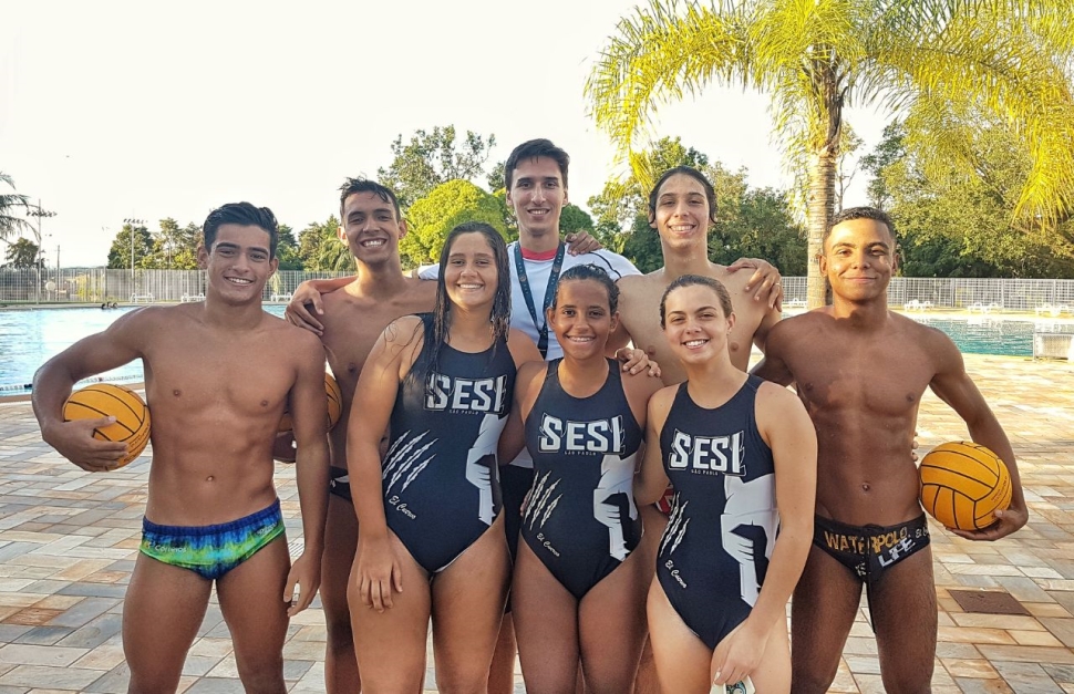 7 Atletas do Polo Aquático do SESI Ribeirão Preto pré convocados para Seleção Brasileira Sub 16 