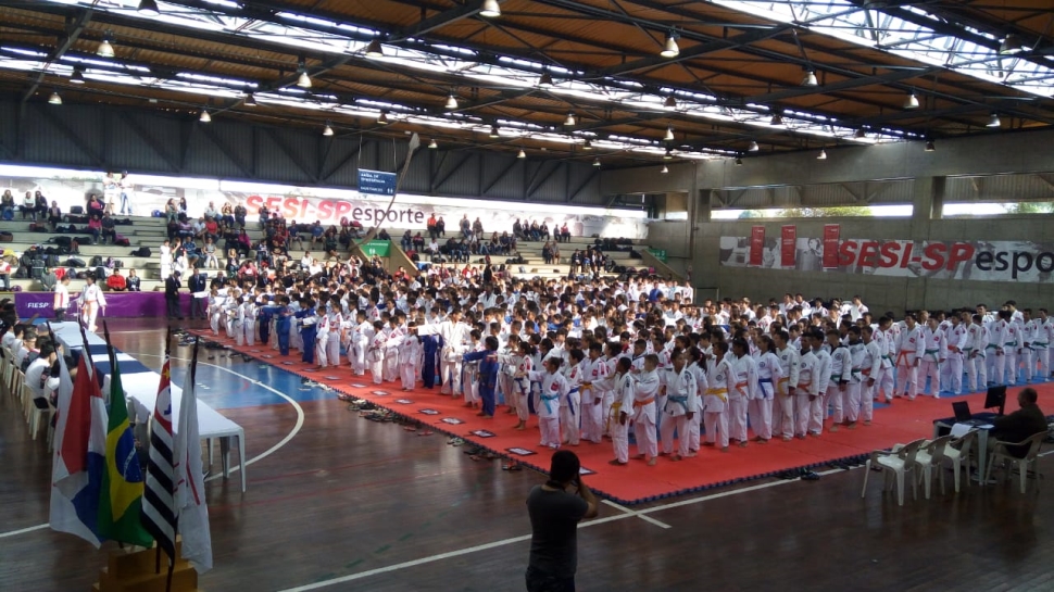 LIGA SESI DE TREINAMENTO ESPORTIVO 2018 JUDÔ - ETAPA ESTADUAL DE INDAIATUBA 