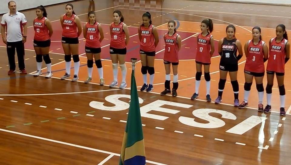 Voleibol do SESI Ribeirão Preto se destaca no campeonato preparatório para a Liga SESI Treinamento Esportivo 2019