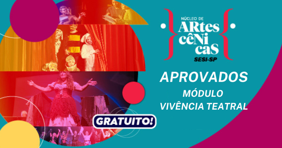 Lista de aprovados na Oficina Fluxo Criativo 2026