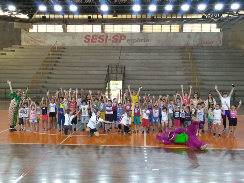 Dia das Crianças no SESI Rio Claro reuniu 600 crianças