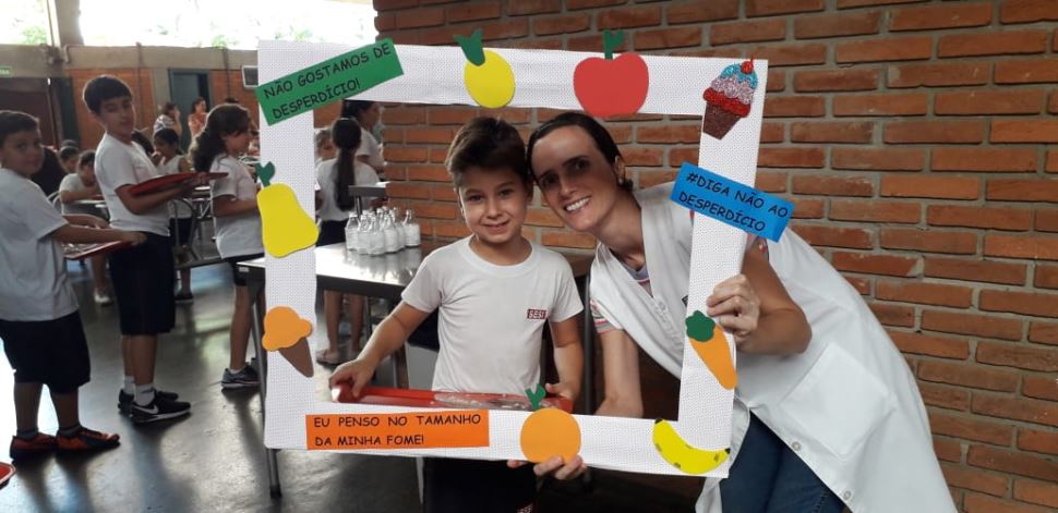 DESPERDICIO DE ALIMENTOS É DISCUTIDO COM ALUNOS DO SESI RIO CLARO