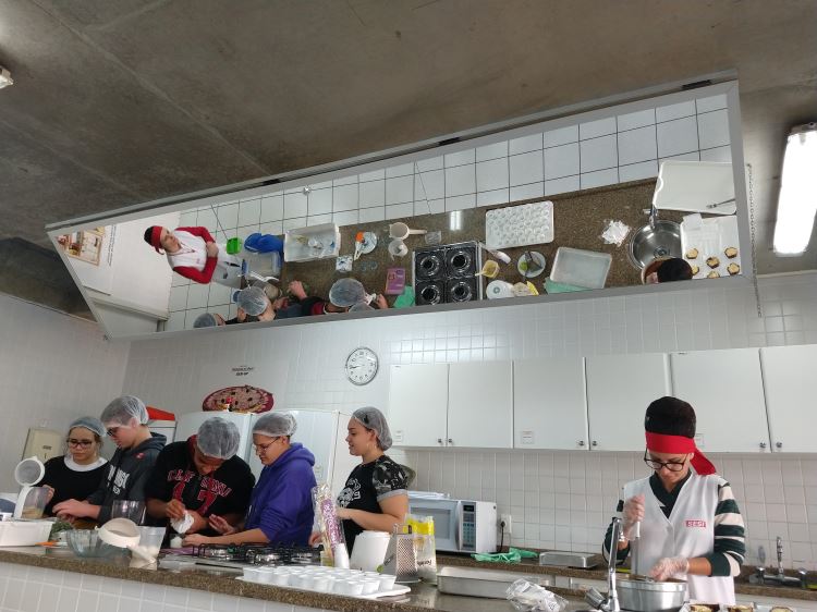 cozinha didática sesi