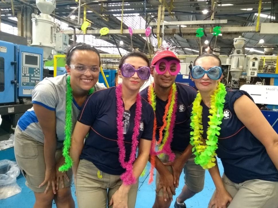  SESI GINÁSTICA NA EMPRESA REALIZA ATIVIDADES TEMÁTICAS COM COLABORADORES